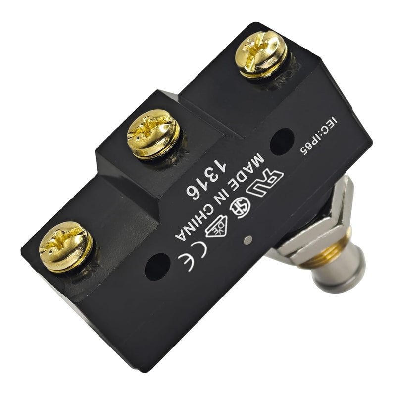 Formiden BE-2RQ1-A4 Plunger Micro Switch (Pack of 2) – 25A SPDT Limit Switch for Car Lift Power Units - Replacement for Honeywell BE2RQ1A4, Benwil 300282, Rotary Lift P461-2 - Image 2